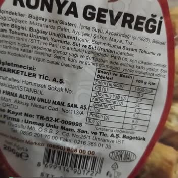 Şok Marketler Tamköy Marka Konya Gevreğinde Kimyasal Boya Kokusu!