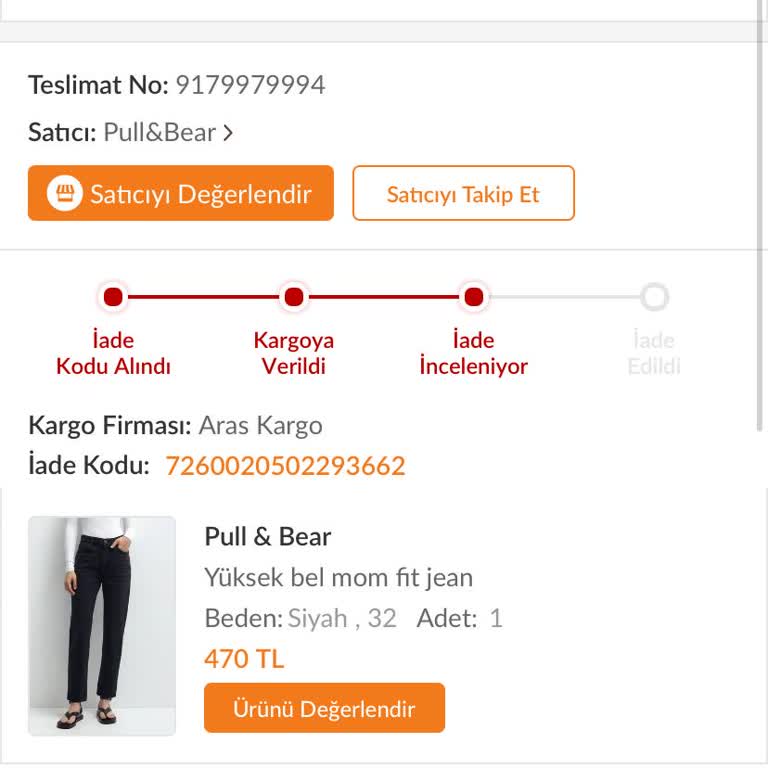 İade Sürecindeki Gecikme Ve Müşteri Hizmetleri Sorunu