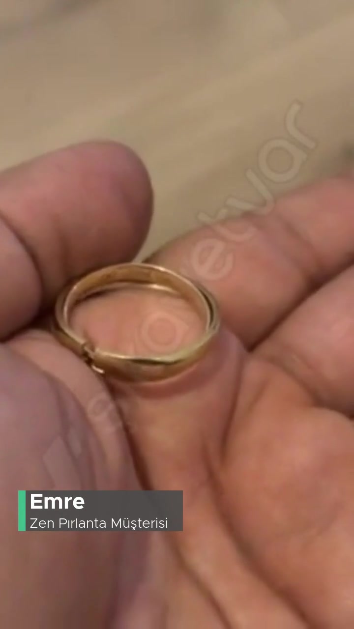 Zen Pırlanta'dan Aldığım Altın Alyans Ortadan Çatladı! videonun kapak resmi