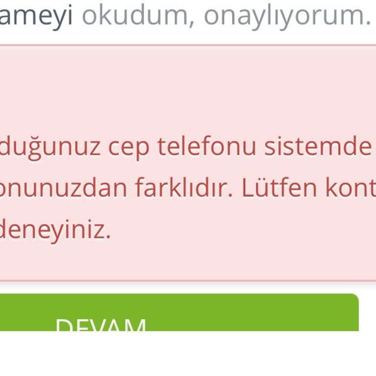 Passolig Kart Başvurusunda Telefon Numarası Hatası