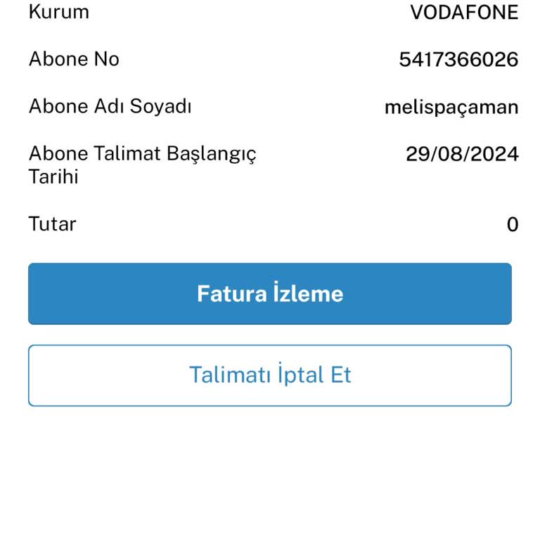 Otomatik Ödeme Talimatı Mağduriyeti