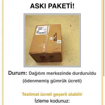 Spam E-postalarla Sahte Kargo Bildirimi Sorunu