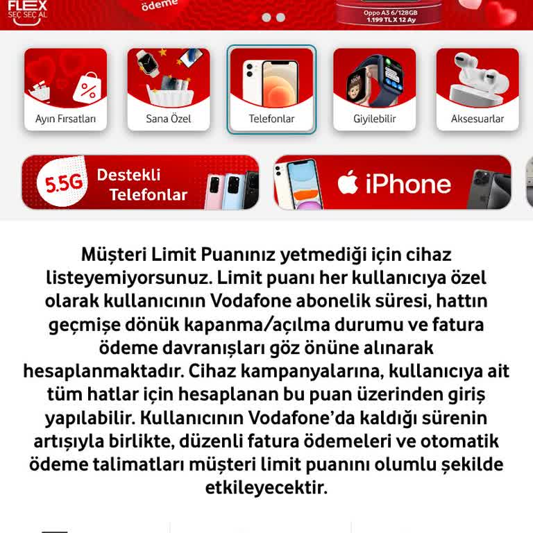 Vodafone'da Limit Puanı Sorunu Ve Ayrılma Düşüncesi