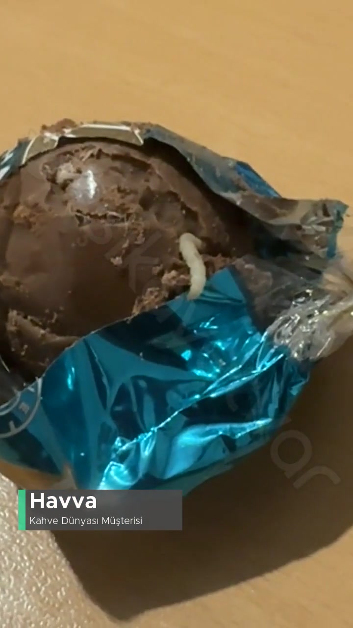 Kahve Dünyası Çikolatasının İçinden Kurt Çıktı! videonun kapak resmi