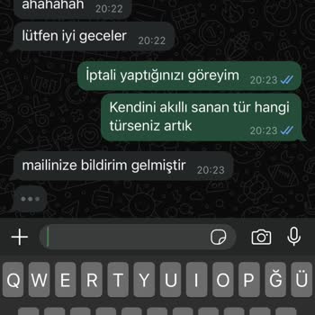 Sipariş İptali Ve Yetersiz Müşteri Hizmeti