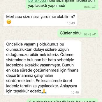 İade Bedeli Aylarca Gönderilmeyen Alışveriş