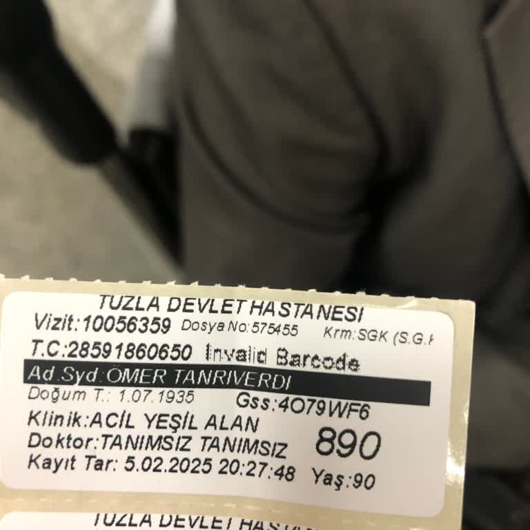 Yaşlı Hastaya Öncelik Tanınmaması