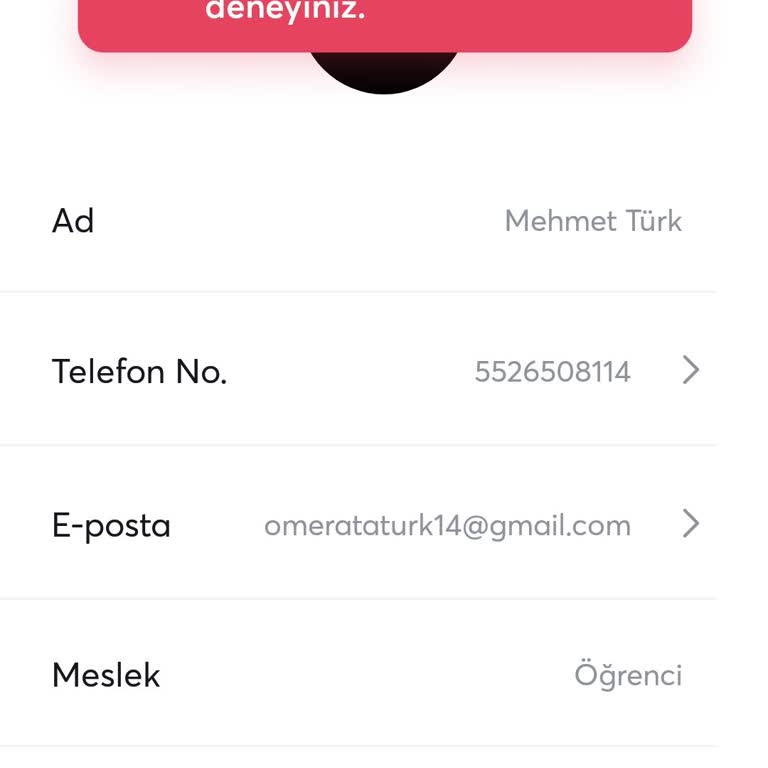 İninal Hesapta Numara Değiştirme Sorunu