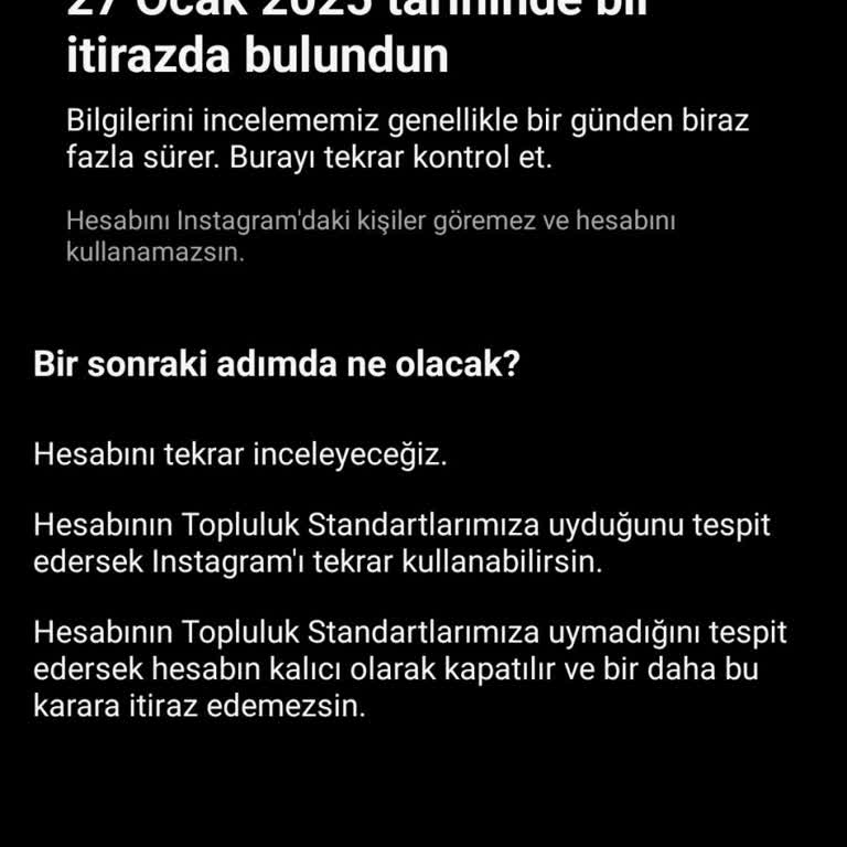 Instagram Hesabım Neden Askıya Alındı?