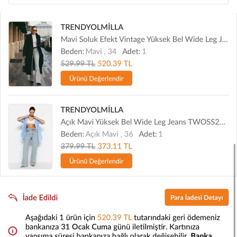 Trendyol İade Sürecinde Hayal Kırıklığı