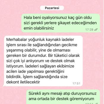 İade Sürecindeki Sorunlar
