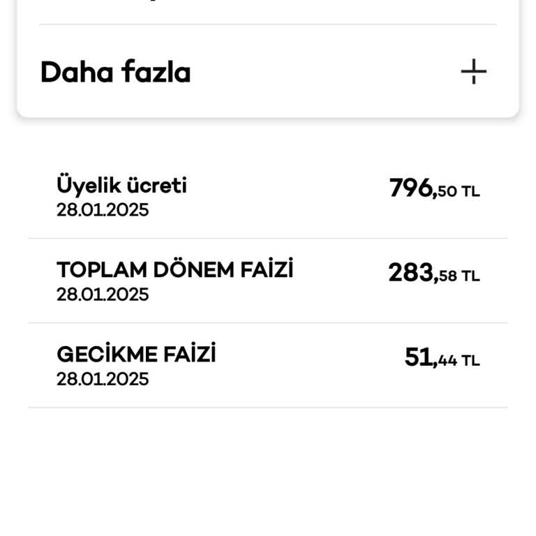 Haksız Üyelik Ücreti İadesi Talebi