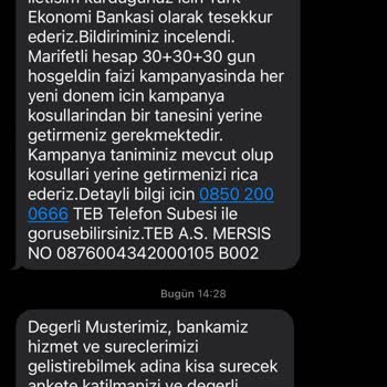 TEB Bankası'ndaki Faiz Oranı Düşüşü Mağduriyeti