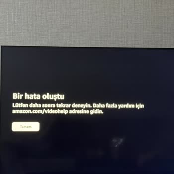 Prime Video'da Sürekli Donma Sorunu