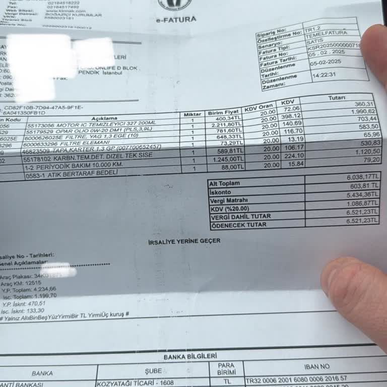 Fiat Fiorino Bakımında Fiyat Şaşkınlığı