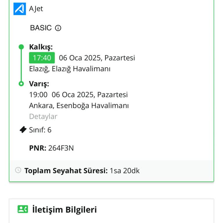 İade Edilmeyen Bilet Ücreti Ve Stresli Süreç