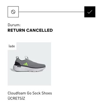 Adidas'tan Geciken İade Ve Sorumsuz Hizmet