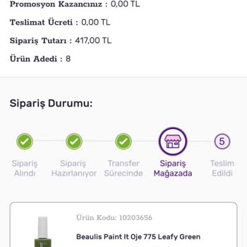 İptal Edilemeyen Sipariş Sorunu