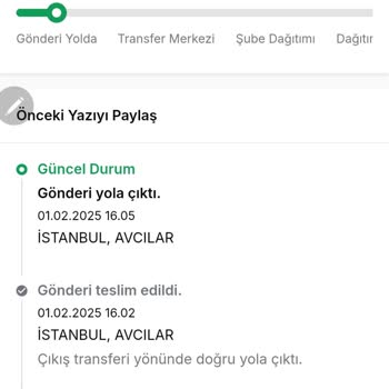 Aras Kargo Firuzköy Şubesi Teslimat Sorunu Ve Müşteri Mağduriyeti
