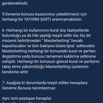 Masterbetting'de Mağduriyet: Kazançlarım Sıfırlandı