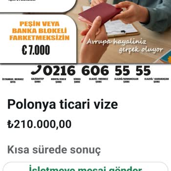 Polonya Vize Ve Oturum Kartı Mağduriyeti