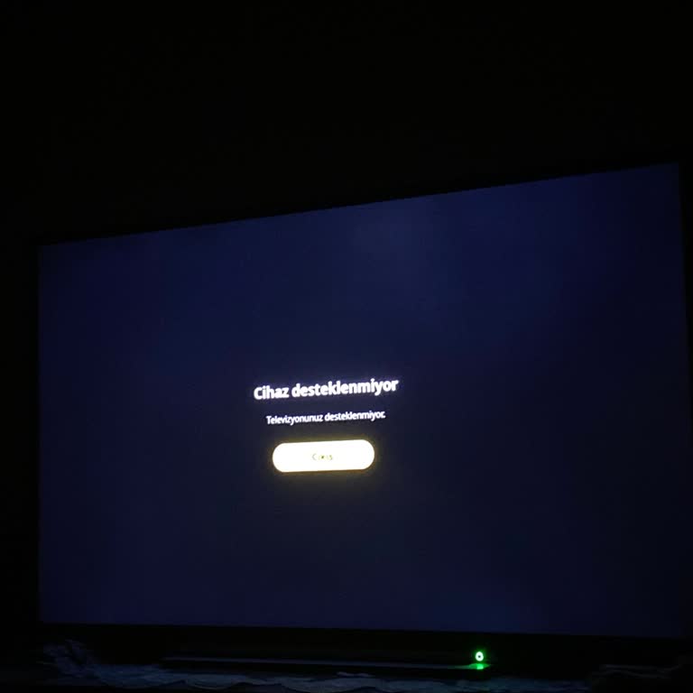 Toshiba Smart TV Uygulama Erişim Sorunu