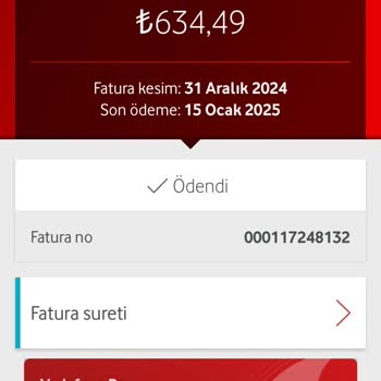 Vodafone Net Yanlış Bilgilendirme Ve Haksız Faturalandırma