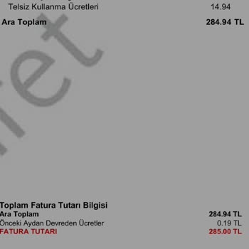 Vodafone Fatura Zammı: Taahhüt Bitmeden Beklenmedik Artış