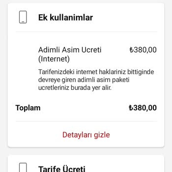 Vodafone'un Adımlı İnternet Aşımı Yanıltması