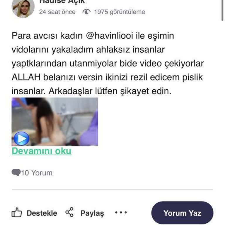 Asılsız İhbarla Hesap Kapatma Talebi