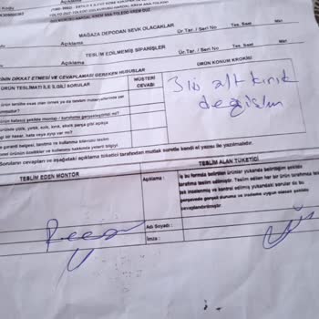 Hasarlı Mobilya Teslimatı Ve İletişim Sorunu