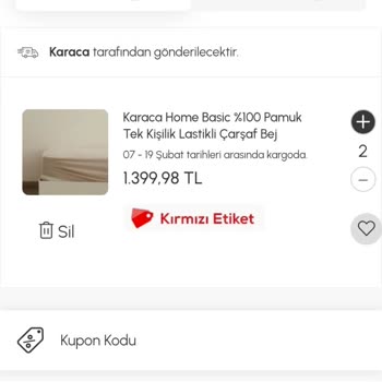 Karaca'nın 2 Al 1 Öde Kampanyası Hüsranı