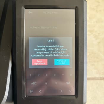 Robotistan'dan Alınan Arızalı 3D Yazıcı Ve İade Sürecinde Yaşanan Sorunlar