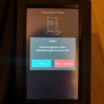 Robotistan'dan Alınan Arızalı 3D Yazıcı Ve İade Sürecinde Yaşanan Sorunlar