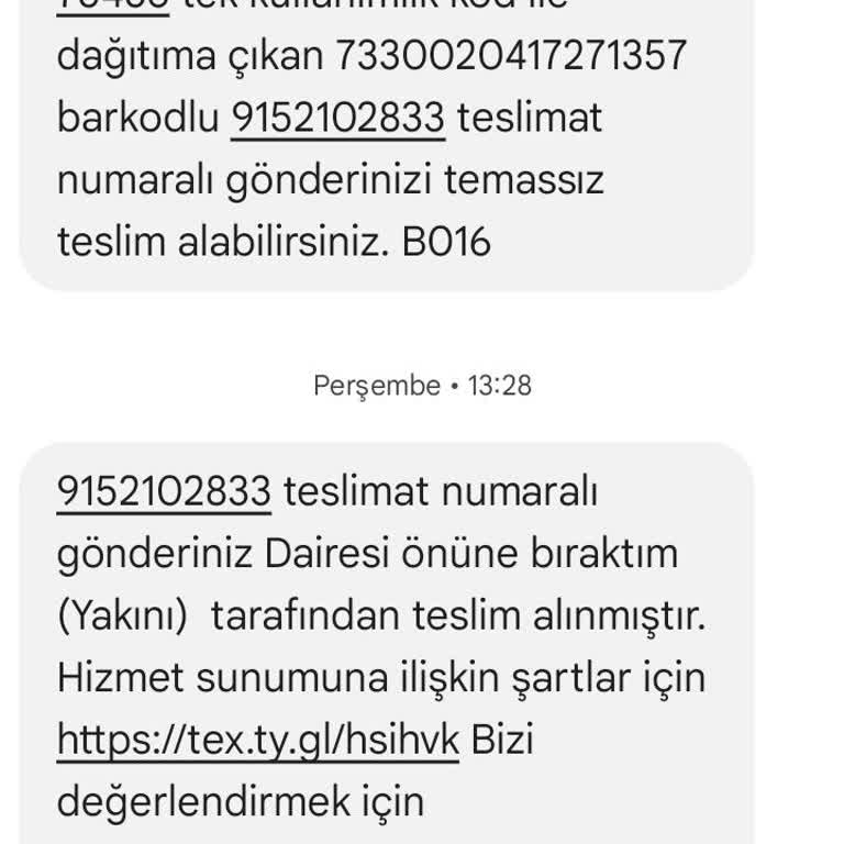 Yanlış Teslimat Ve İade Sorunu