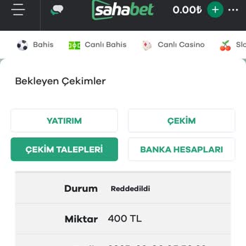 Sahabet Çekim Talebim Reddedildi: Müşteri Hizmetleri Yanıtı Şaşırtıcı!
