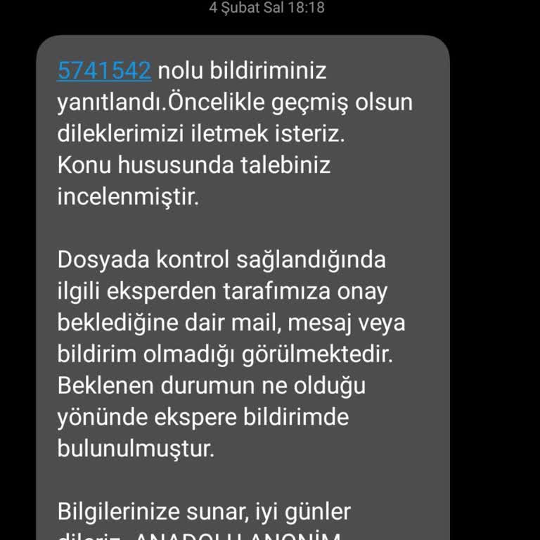 Eksper İletişim Sorunu Ve Onarım Gecikmesi