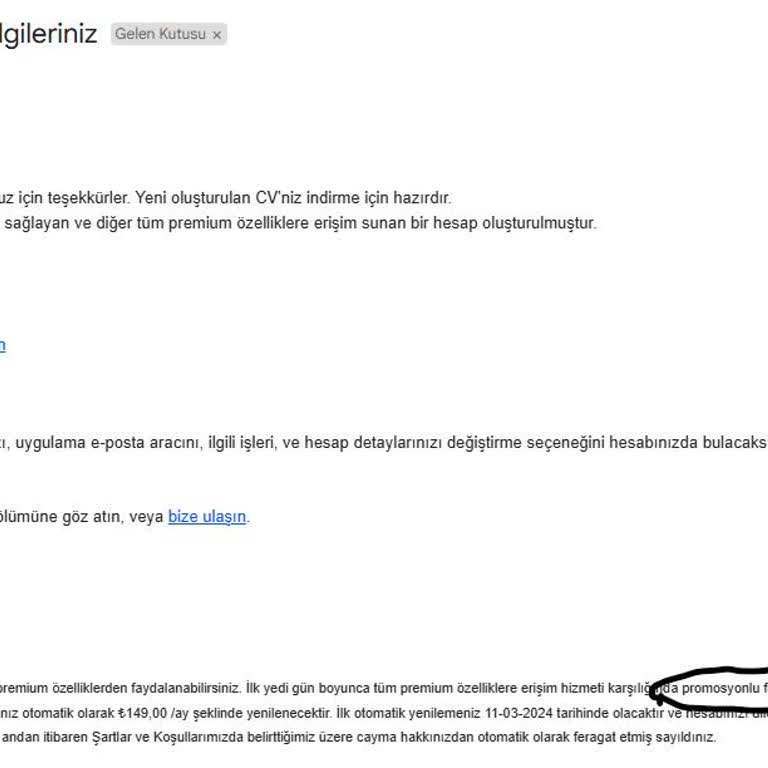 Gizli Abonelik Ücretleriyle Karşılaştım
