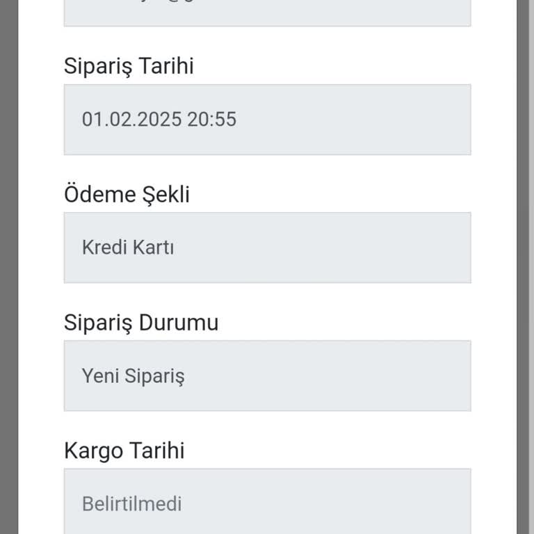 Karmaofis Siparişinde İletişim Sorunu Ve İade Süreci