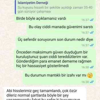 Söz Verilen Su Kuyusu Açılmadı: 75 Günlük Bekleyiş Ve İade Sorunu