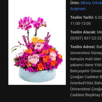 Yanlış Tarihte Hazırlanan Çiçek Ve Erken Teslimat Sorunu