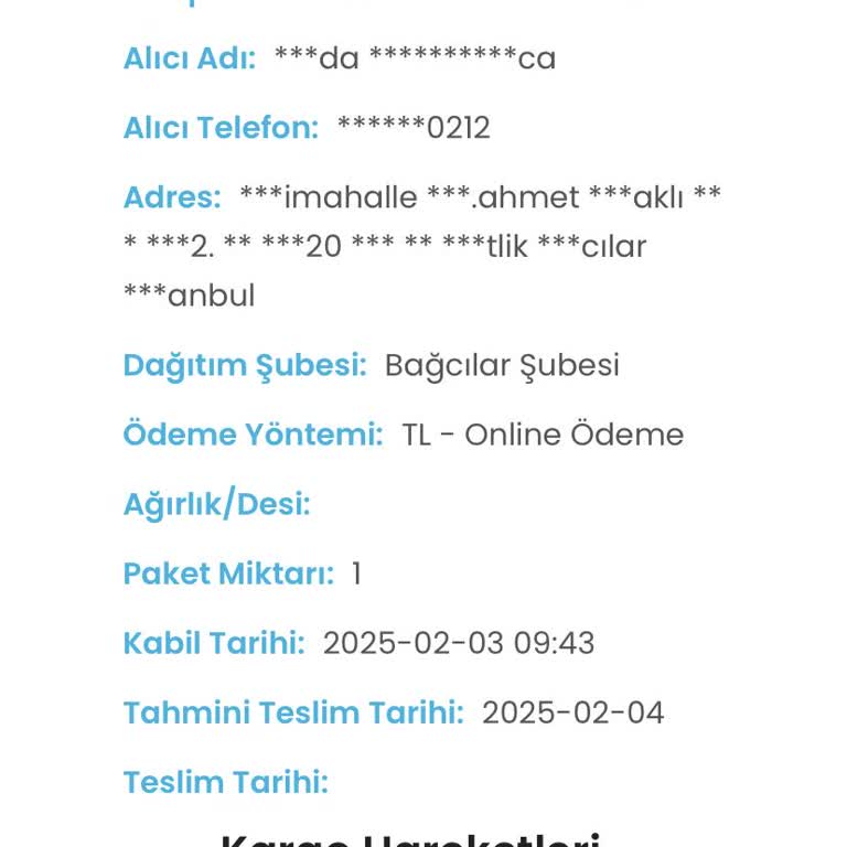 Zara Siparişim Teslim Edilmiyor Ve Müşteri Hizmetleri Yetersiz