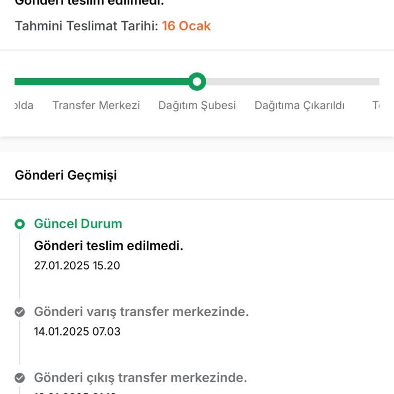 Aras Kargo Kayıp Ürün Ve İlgisiz Müşteri Hizmetleri!