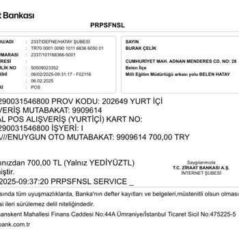 Özhas Ve Cesur Bingöl Turizm'de Ödeme Sorunu