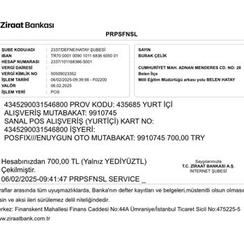 Özhas Ve Cesur Bingöl Turizm'de Ödeme Sorunu