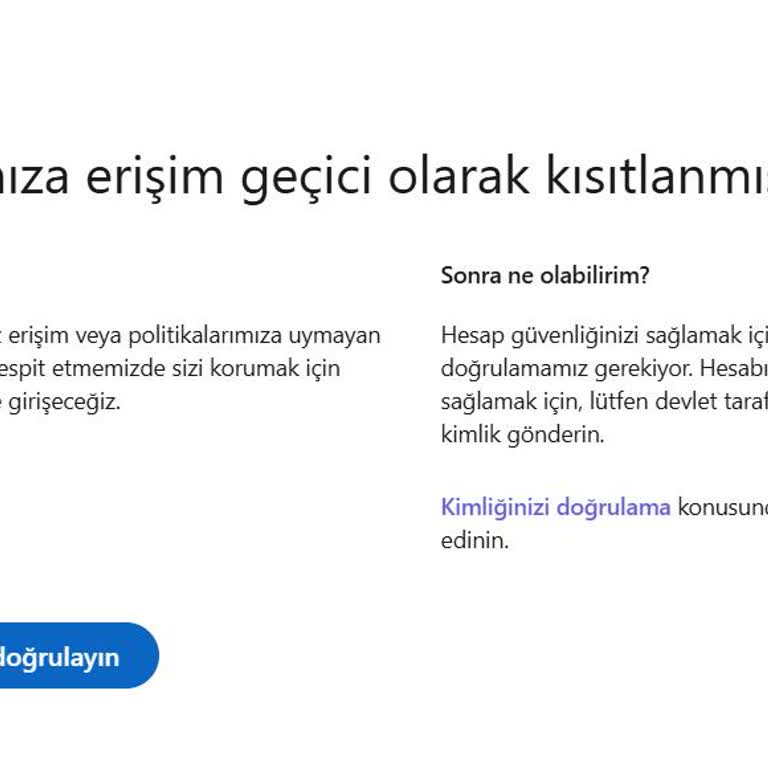 LinkedIn Hesabımın Askıya Alınması Nedeniyle Mağduriyet Yaşıyorum