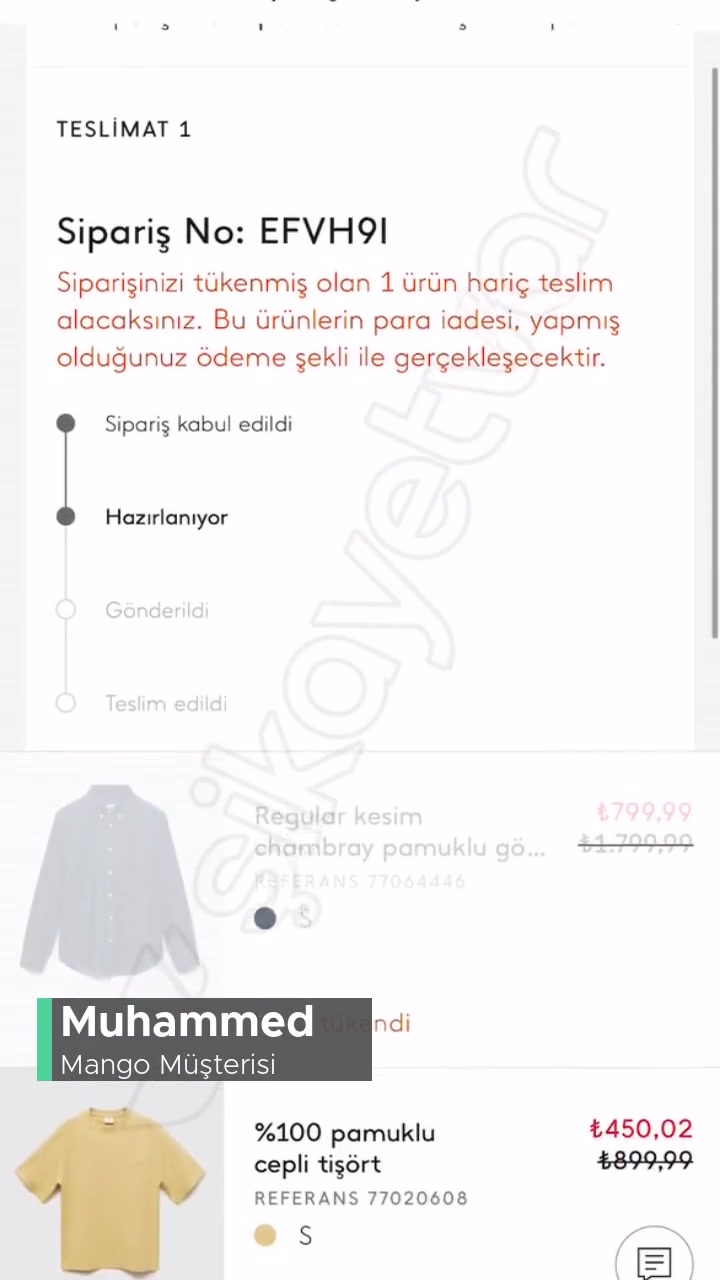 Mango Stokta Olmayan Ürünü Satıyor videonun kapak resmi