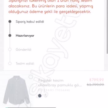 Mango Stokta Olmayan Ürünü Satıyor