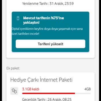 Vodafone Yurt Dışı Paketi Mağduriyeti Ve Fatura Şoku
