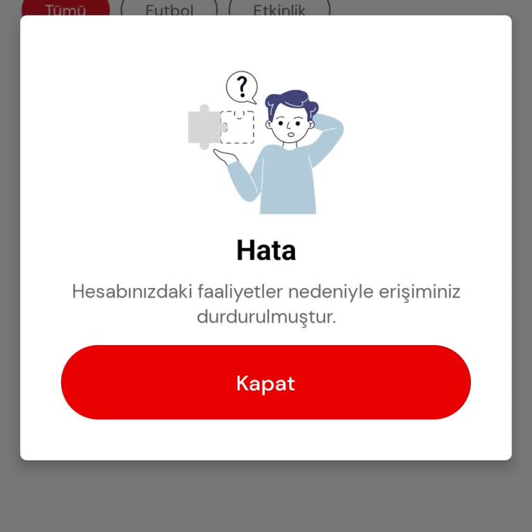 Passo Uygulamasında Erişim Engeli Sorunu